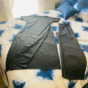 Women’s Black 2 piece pant set